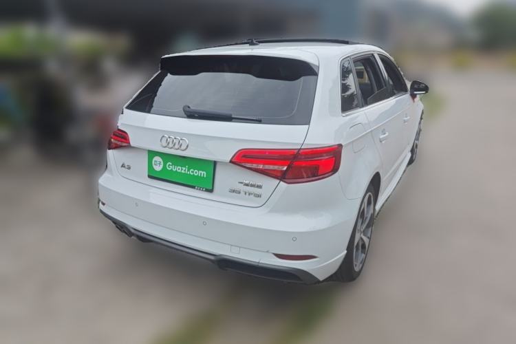 Used Audi A3 2019 Sportback 35 TFSI Fashion Edition China VI Emission Standard Rear Right 45 Deg