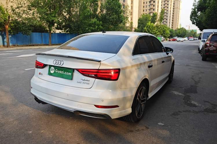 Used Audi A3 2019 Limousine 35 TFSI Sporty Version China VI Rear Right 45 Deg