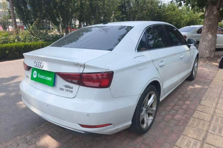 Used Audi A3 2019 Limousine 35 TFSI Ambition China VI Rear Right 45 Deg