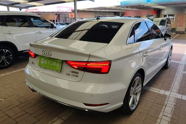 Used Audi A3 2019 Limousine 35 TFSI Style Version China V Emission Standard Rear Right 45 Deg