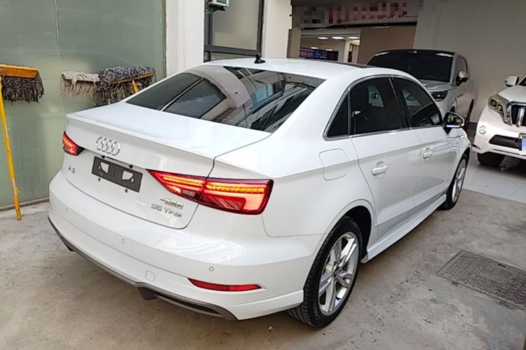 Used Audi A3 2019 Limousine 35 TFSI Fashion Edition China VI Emission Standard Rear Right 45 Deg