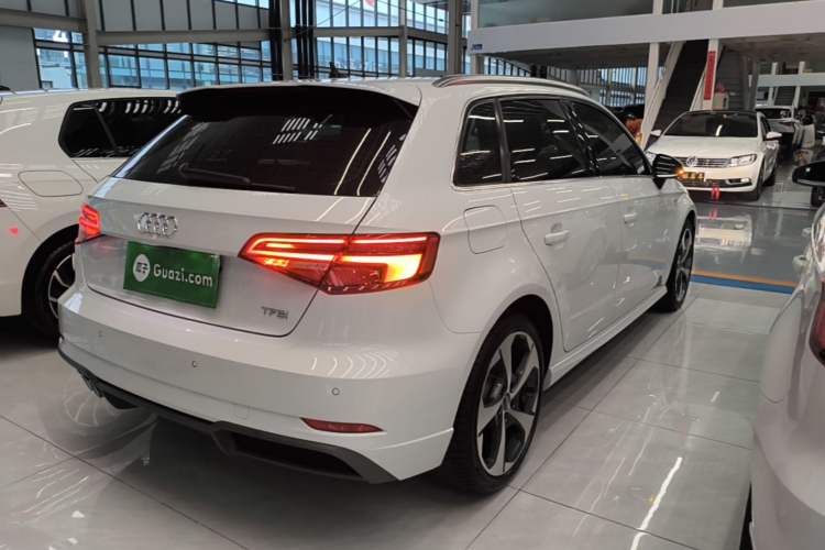 Used Audi A3 2019 Sportback 35 TFSI Sporty Version China VI Rear Right 45 Deg