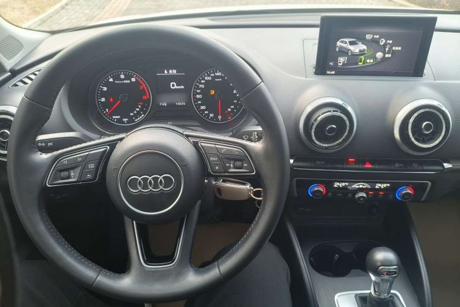 Used Audi A3 2019 Sportback 35 TFSI Style Version China V Emission Standard Steering Wheel