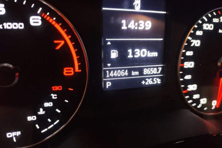Used Audi A3 2019 Limousine 35 TFSI Fashion Edition China V standard Odometer Close Up