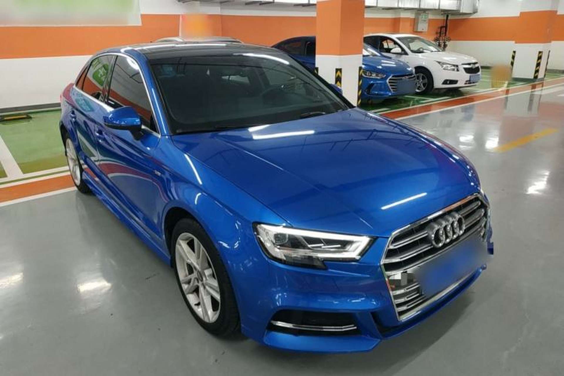 Used Audi A3 2020 Limousine 35 TFSI Fashion Edition China VI Emission Standard Front Right 45 Deg