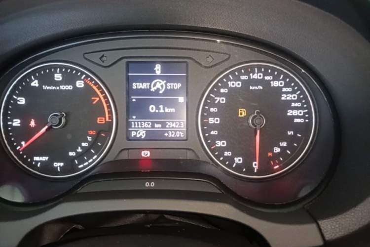 Used Audi A3 2020 Sportback 35 TFSI Sporty Model China VI Instrument Cluster