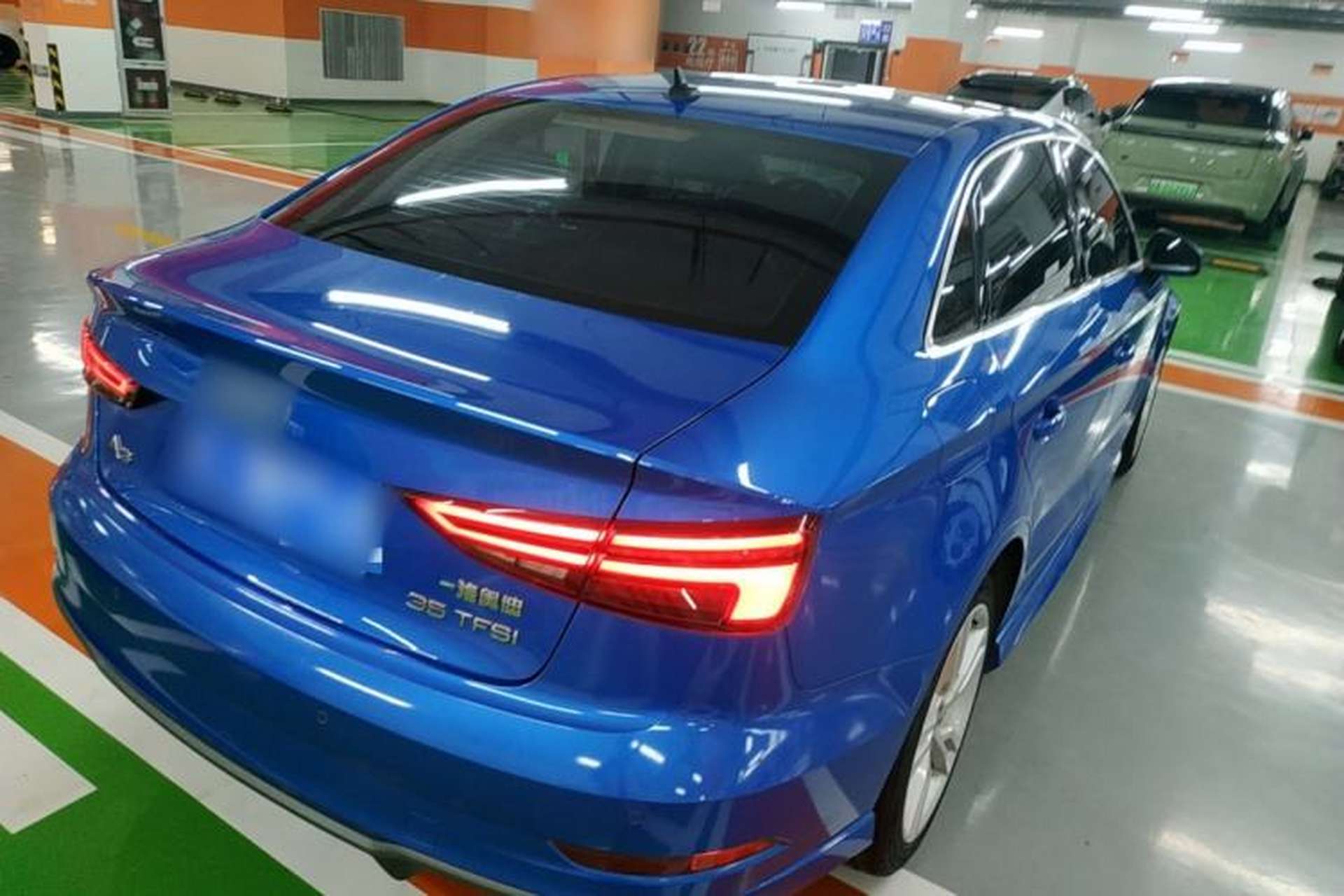 Used Audi A3 2020 Limousine 35 TFSI Fashion Edition China VI Emission Standard Rear Right 45 Deg