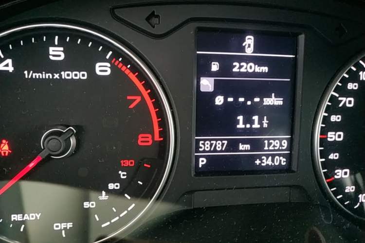 Used Audi A3 2020 Sportback 40 TFSI Style Edition China VI Emission Standard Instrument Cluster