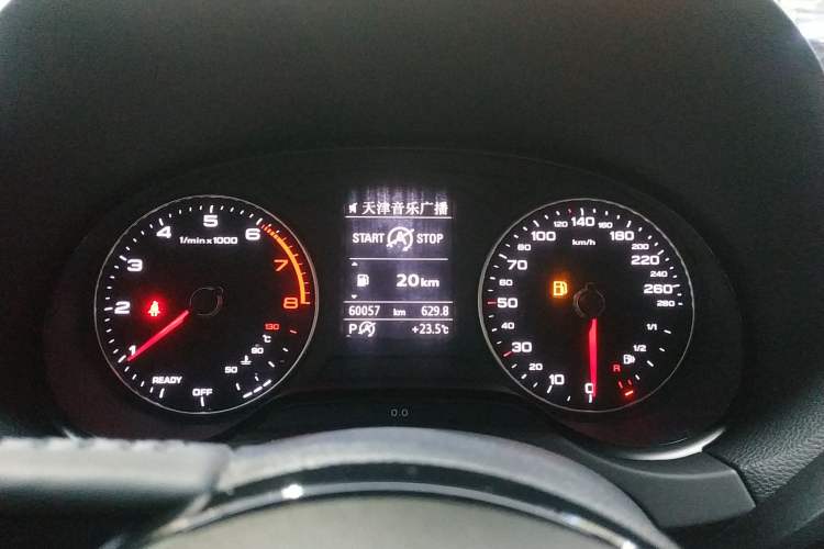 Used Audi A3 2020 Sportback 35 TFSI Ambition China VI Odometer Close Up