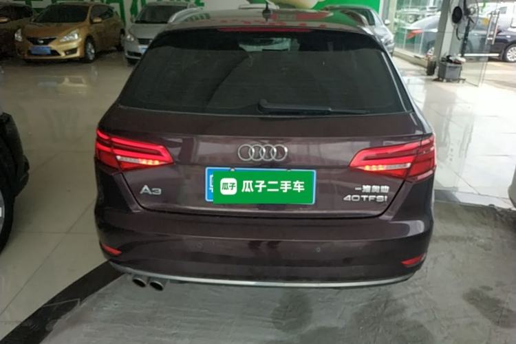 Used Audi A3 2020 Sportback 40 TFSI Style Edition China VI Emission Standard Rear
