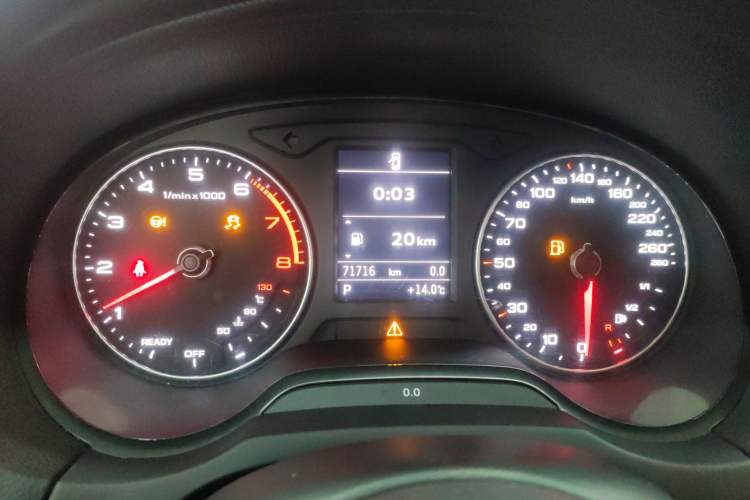 Used Audi A3 2020 Limousine 35 TFSI Fashion Edition China VI Emission Standard Instrument Cluster