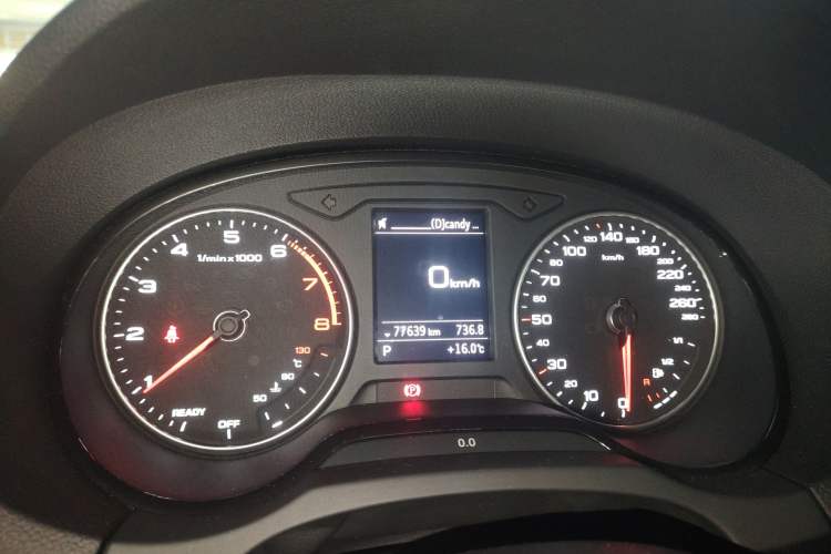 Used Audi A3 2020 Limousine 35 TFSI Fashion Edition China VI Emission Standard Instrument Cluster