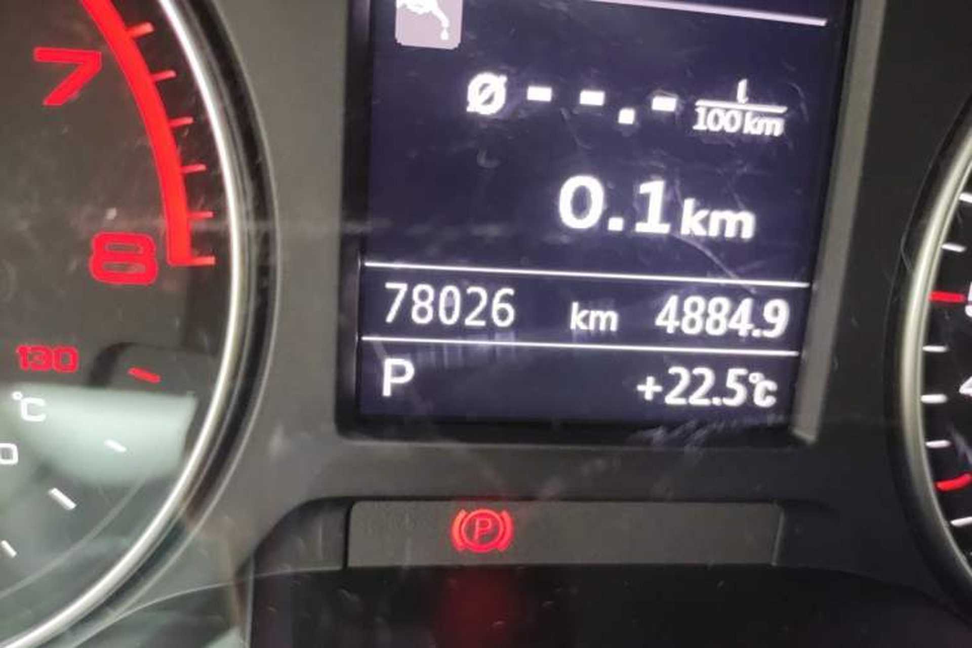 Used Audi A3 2020 Limousine 35 TFSI Ambition China VI Odometer Close Up