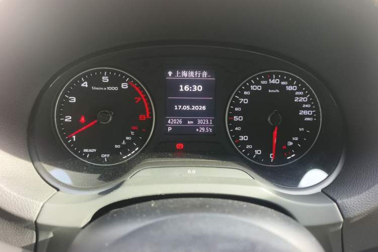 Used Audi A3 2020 Sportback 35 TFSI Sporty Model China VI Odometer Close Up