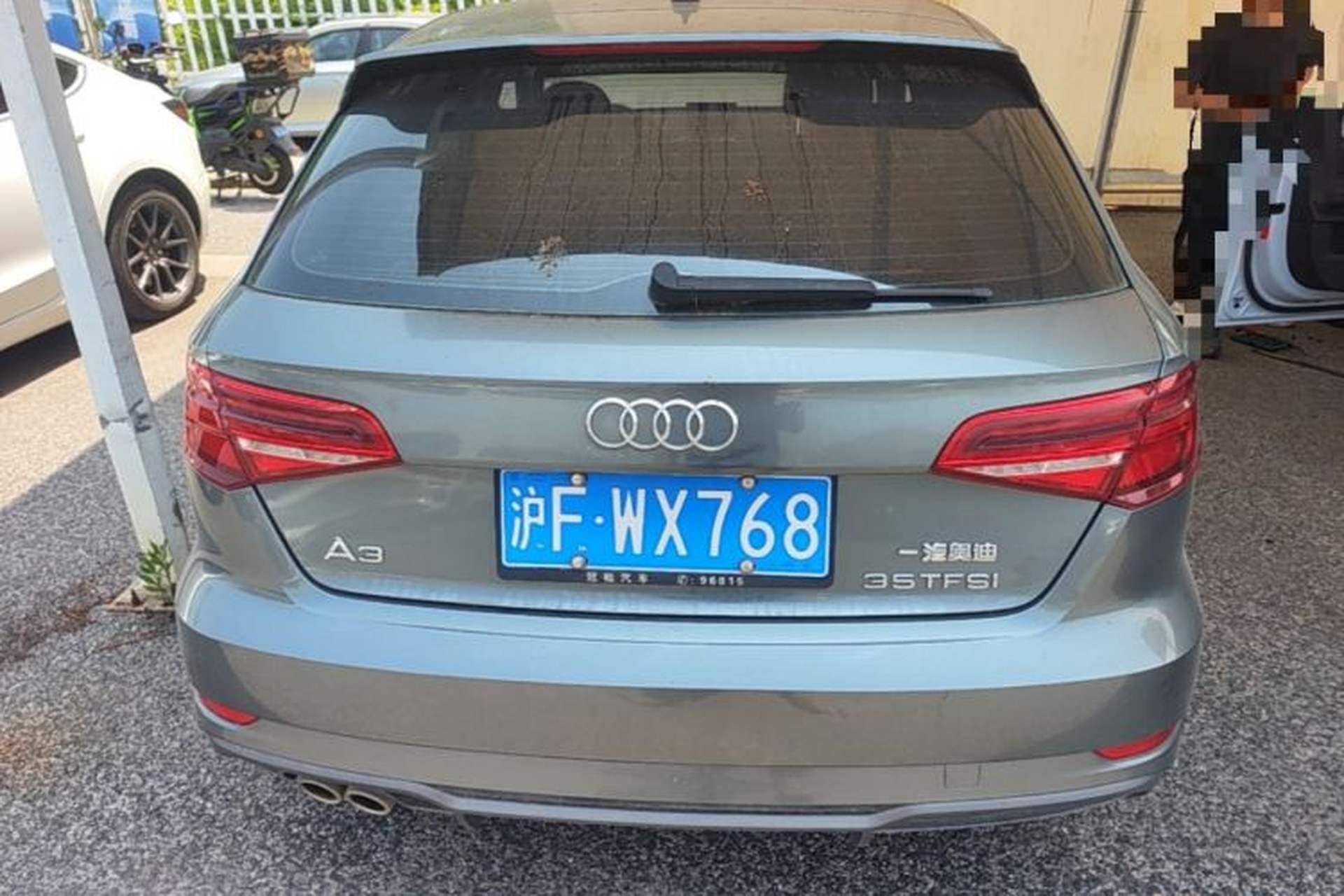 Used Audi A3 2020 Sportback 35 TFSI Fashion Edition China VI Emission Standard Rear