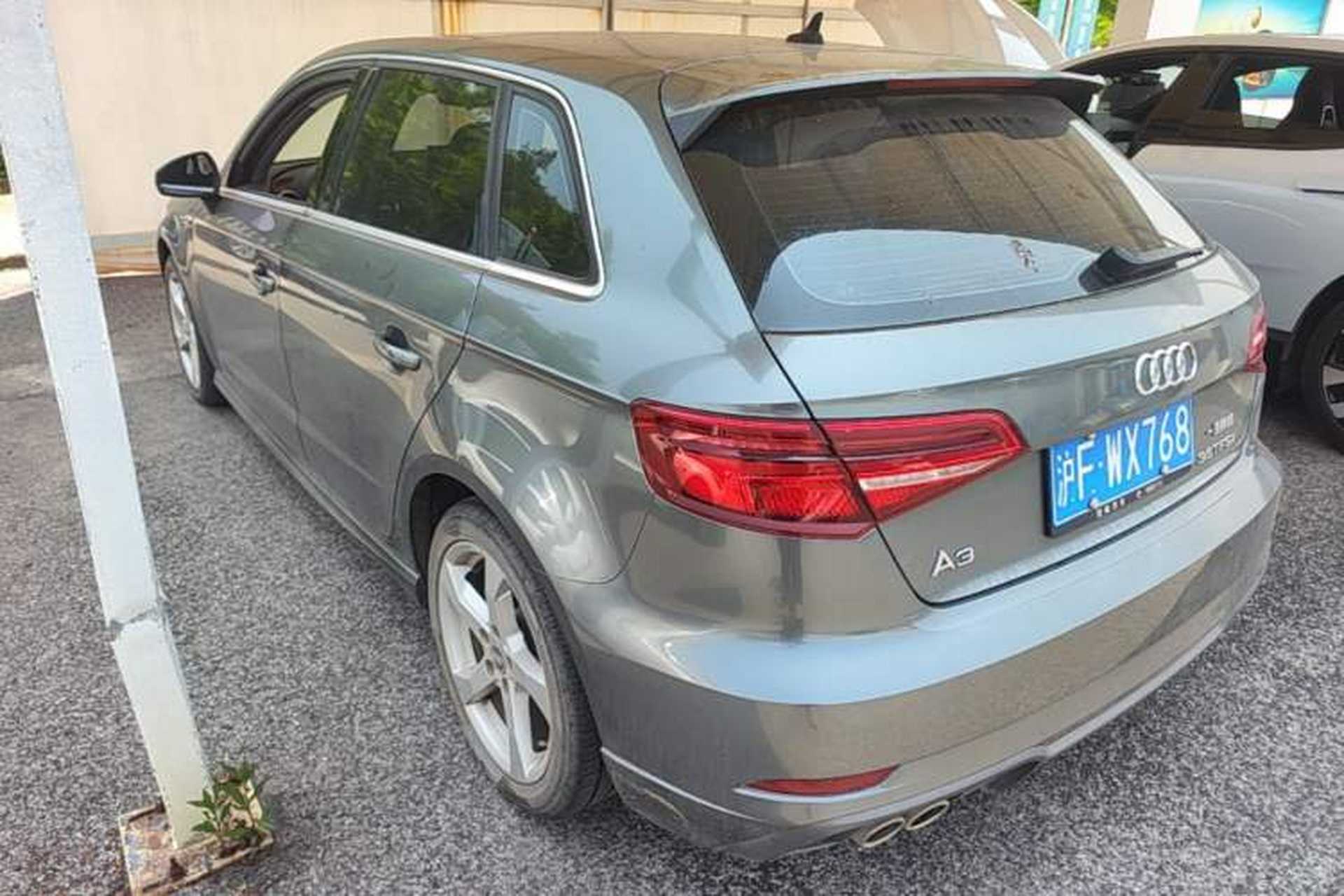 Used Audi A3 2020 Sportback 35 TFSI Fashion Edition China VI Emission Standard Rear Left 45 Deg