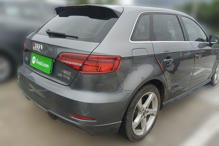 Used Audi A3 2020 Sportback 35 TFSI Fashion Edition China VI Emission Standard Rear Right 45 Deg