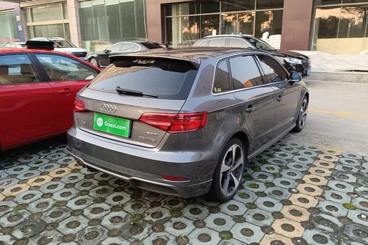 Used Audi A3 2020 Sportback 35 TFSI Fashion Edition China VI Emission Standard Rear Right 45 Deg