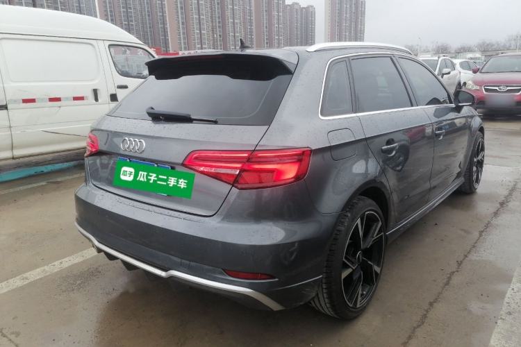 Used Audi A3 2020 Sportback 35 TFSI Sporty Model China VI Rear Right 45 Deg