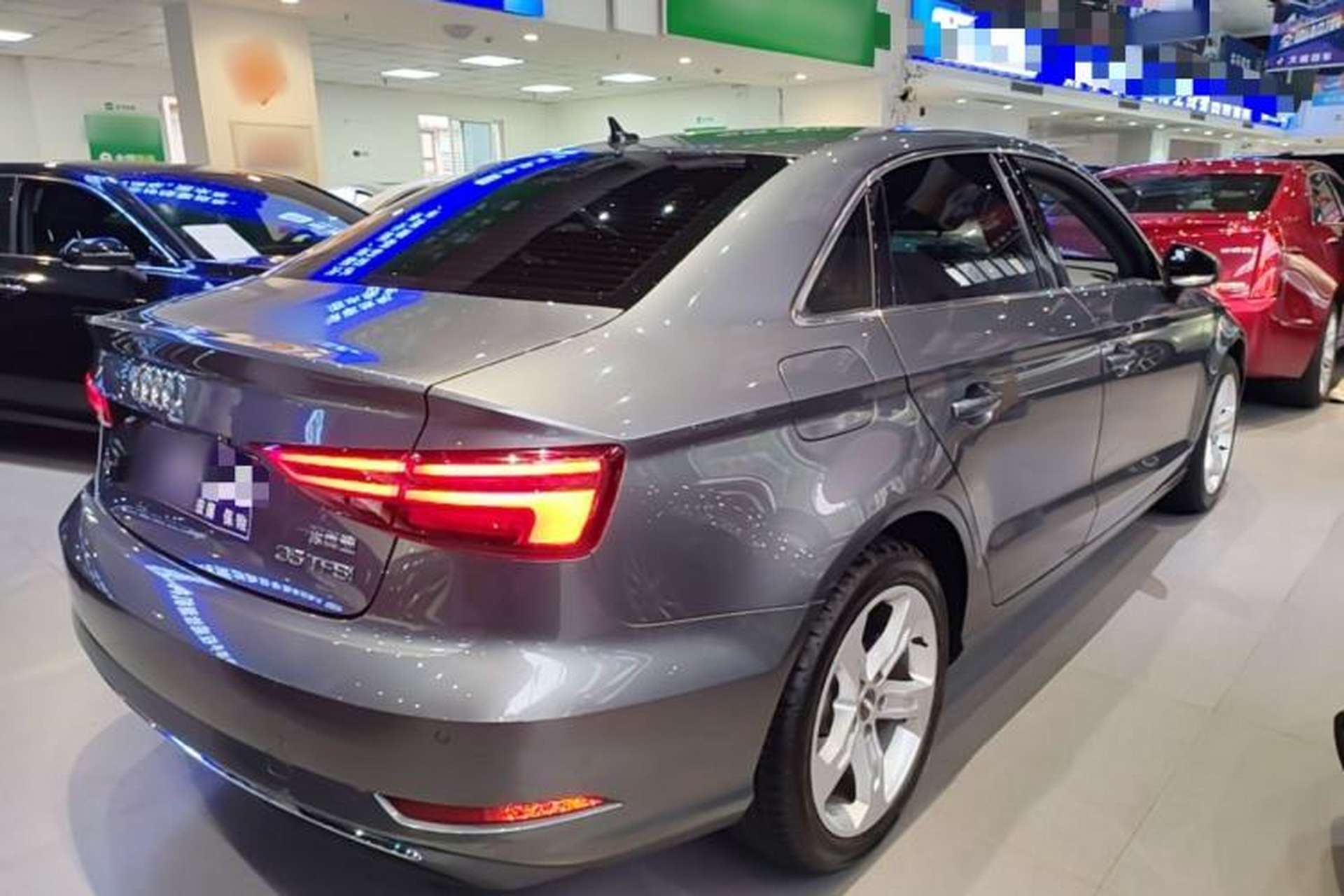 Used Audi A3 2020 Limousine 35 TFSI Ambition China VI Rear Right 45 Deg