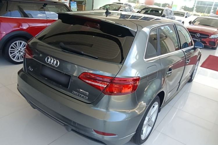 Used Audi A3 2020 Sportback 35 TFSI Fashion Edition China VI Emission Standard Rear Right 45 Deg