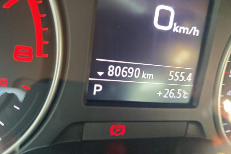 Used Audi A3 2020 Restyled Limousine 35 TFSI Ambition Version China VI Odometer Close Up