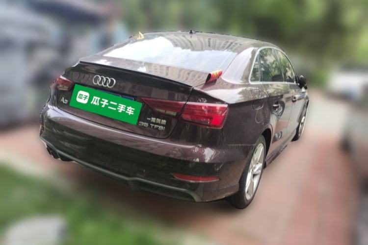Used Audi A3 2020 Limousine 35 TFSI Fashion Edition China VI Emission Standard Rear Right 45 Deg