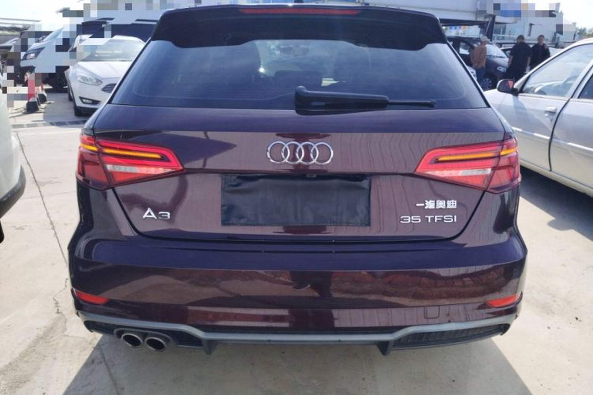 Used Audi A3 2020 Sportback 35 TFSI Fashion Edition China VI Emission Standard Rear