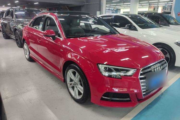 Used Audi A3 2020 Limousine 35 TFSI Fashion Edition China VI Emission Standard Front Right 45 Deg