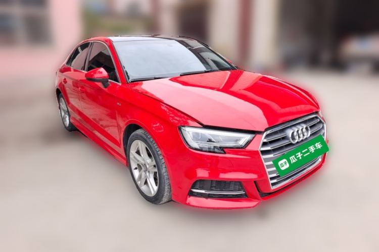 Used Audi A3 2020 Limousine 35 TFSI Fashion Edition China VI Emission Standard Front Right 45 Deg