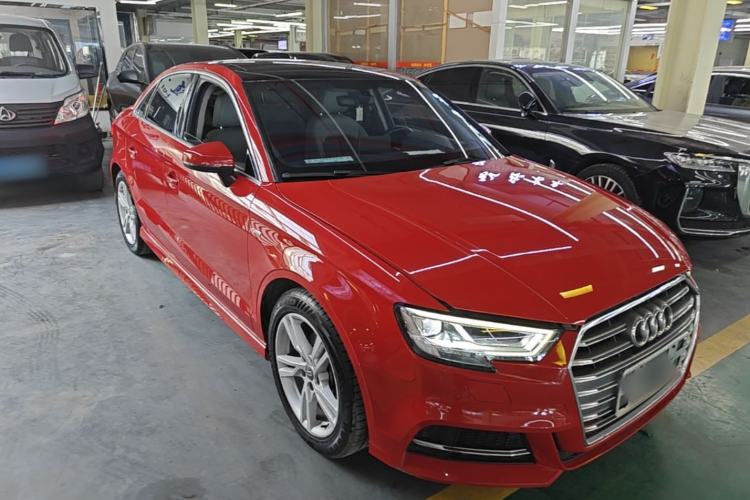 Used Audi A3 2020 Limousine 35 TFSI Fashion Edition China VI Emission Standard Front Right 45 Deg
