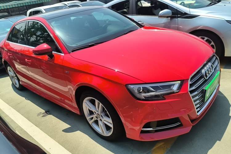 Used Audi A3 2020 Limousine 35 TFSI Fashion Edition China VI Emission Standard Front Right 45 Deg