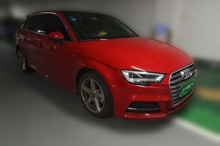 Used Audi A3 2020 Sportback 35 TFSI Fashion Edition China VI Emission Standard Front Right 45 Deg