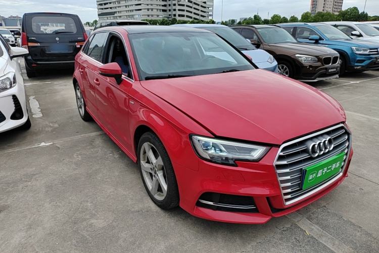 Used Audi A3 2020 Sportback 35 TFSI Fashion Edition China VI Emission Standard Front Right 45 Deg