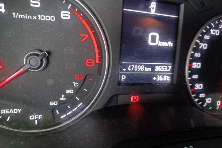 Used Audi A3 2020 Limousine 35 TFSI Ambition China VI Odometer Close Up