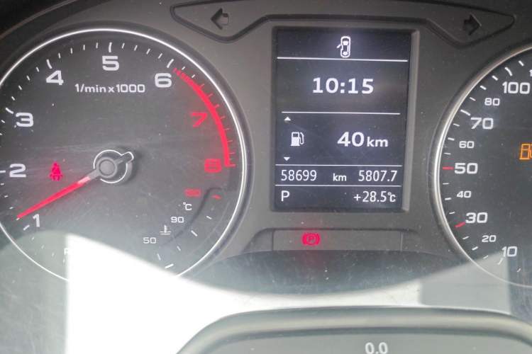 Used Audi A3 2020 Restyled Limousine 35 TFSI Ambition Version China VI Odometer Close Up