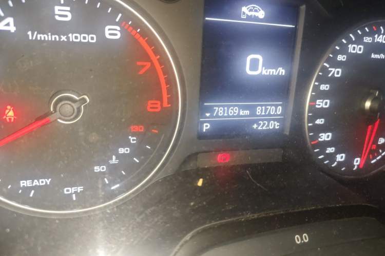 Used Audi A3 2020 Restyled Limousine 35 TFSI Ambition Version China VI Odometer Close Up