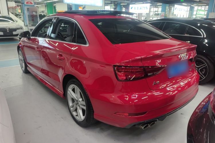 Used Audi A3 2020 Limousine 35 TFSI Fashion Edition China VI Emission Standard Rear Left 45 Deg
