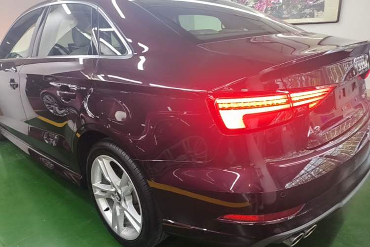 Used Audi A3 2020 Limousine 35 TFSI Fashion Edition China VI Emission Standard Rear Left 45 Deg