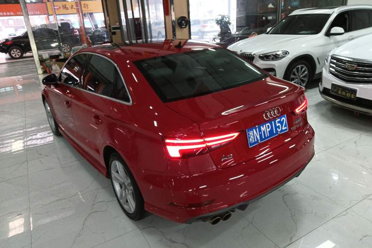 Used Audi A3 2020 Limousine 35 TFSI Fashion Edition China VI Emission Standard Rear Left 45 Deg