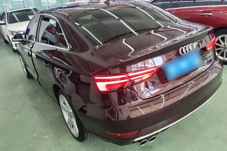 Used Audi A3 2020 Limousine 35 TFSI Style Edition China VI Emission Standard Rear Left 45 Deg
