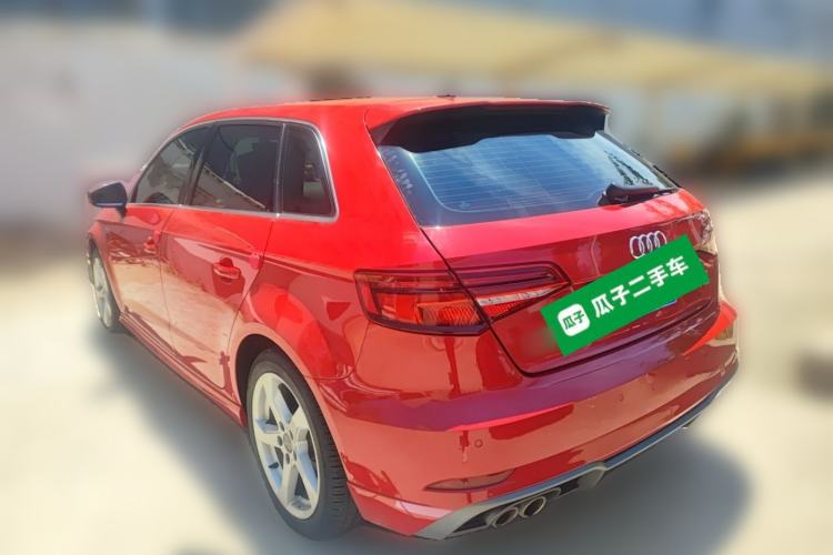 Used Audi A3 2020 Sportback 35 TFSI Fashion Edition China VI Emission Standard Rear Left 45 Deg