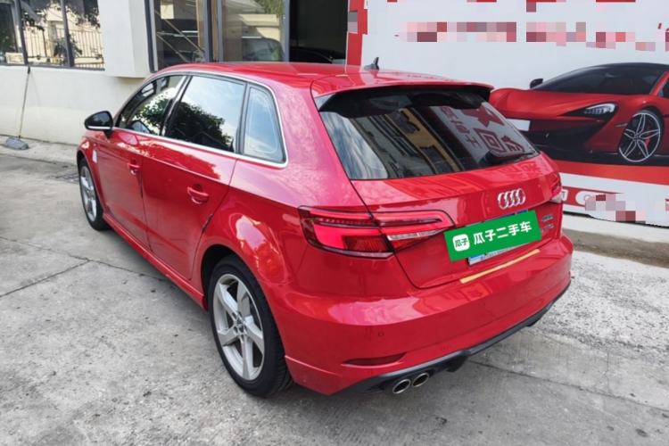 Used Audi A3 2020 Sportback 35 TFSI Fashion Edition China VI Emission Standard Rear Left 45 Deg