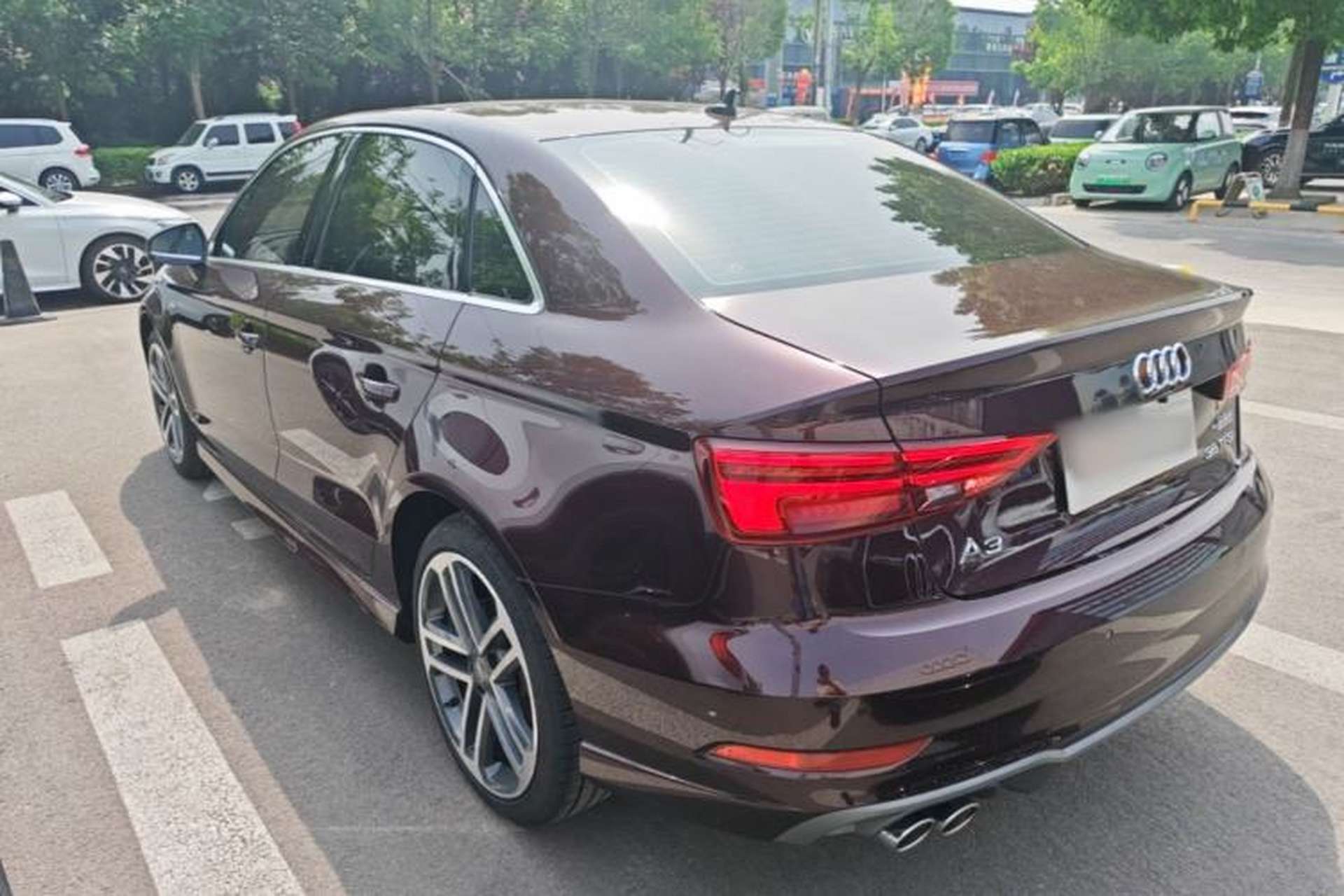 Used Audi A3 2020 Limousine 35 TFSI Sporty Version China VI Rear Left 45 Deg