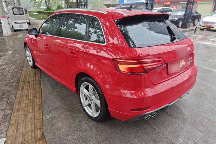 Used Audi A3 2020 Sportback 35 TFSI Fashion Edition China VI Emission Standard Rear Left 45 Deg