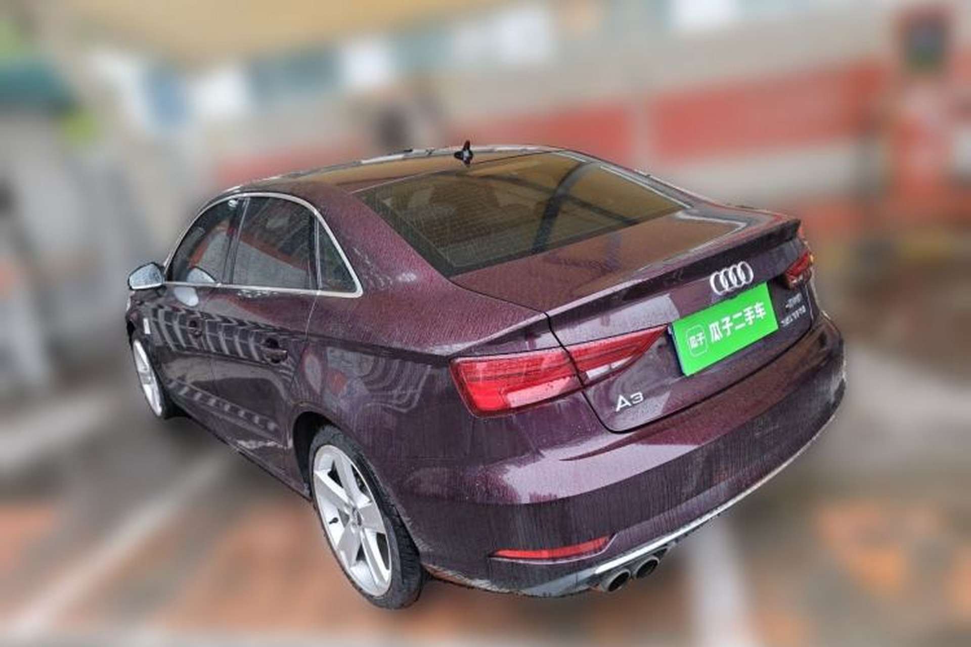 Used Audi A3 2020 Limousine 35 TFSI Style Edition China VI Emission Standard Rear Left 45 Deg