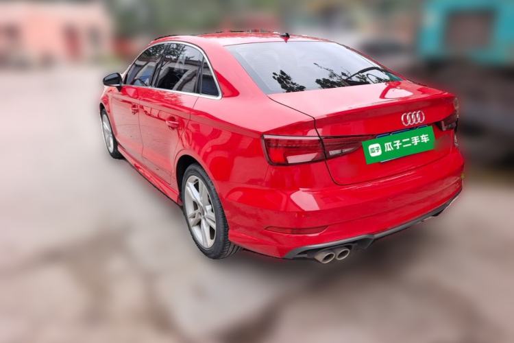 Used Audi A3 2020 Limousine 35 TFSI Fashion Edition China VI Emission Standard Rear Left 45 Deg