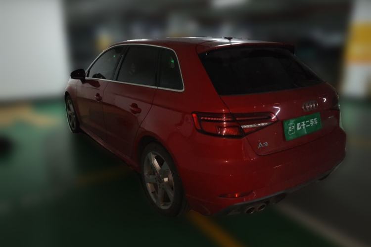 Used Audi A3 2020 Sportback 35 TFSI Fashion Edition China VI Emission Standard Rear Left 45 Deg