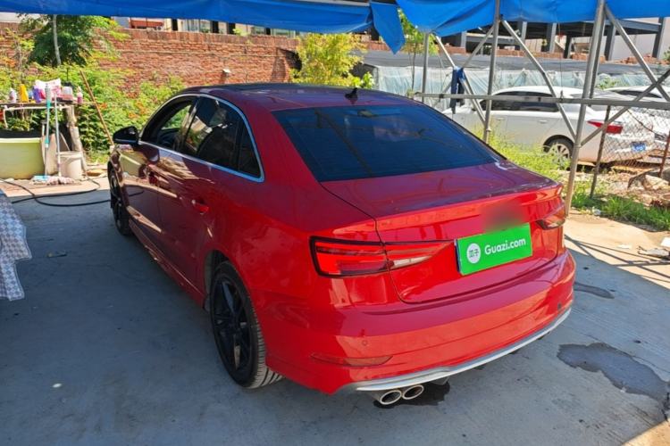 Used Audi A3 2020 Limousine 35 TFSI Fashion Edition China VI Emission Standard Rear Left 45 Deg