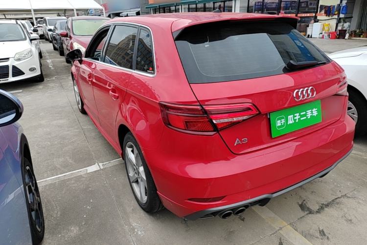 Used Audi A3 2020 Sportback 35 TFSI Fashion Edition China VI Emission Standard Rear Left 45 Deg
